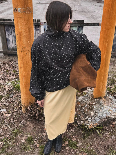 Ivania | Trendy Polka Dot Casual Jacket