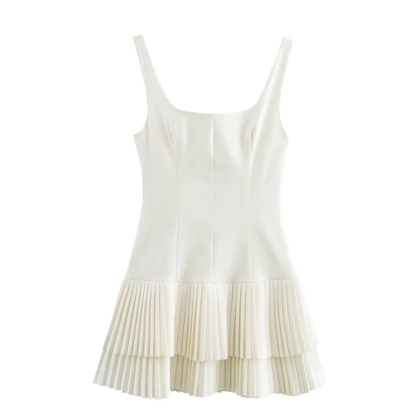 Dania | Elegant Square Neck Mini Dress - Avery & Hart Boutique