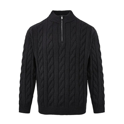 Eduardo | Premium Quarter-Zip Sweater
