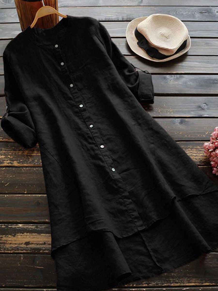 Amanda | Loose Shirt Dress - Avery & Hart Boutique