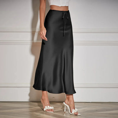 Gwyneth | Maxi Skirt with Bow Detail