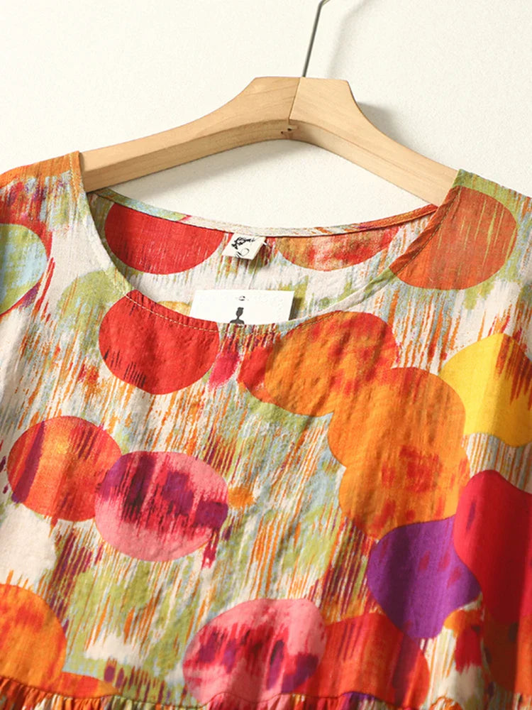 Kaitlyn | Casual Polka Dot Dress - Avery & Hart Boutique