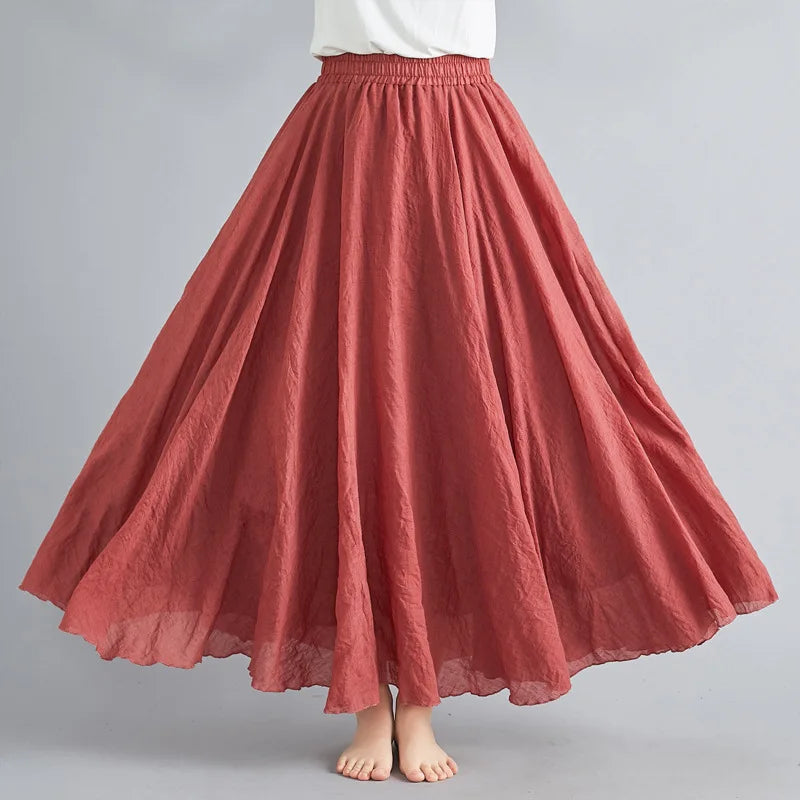 Marie | Long Elastic Skirt