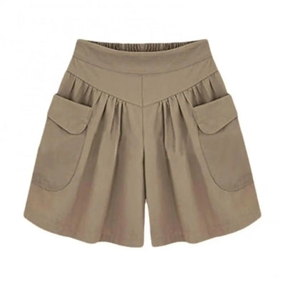 Francesca | High-Waist Wide-Leg Casual Shorts