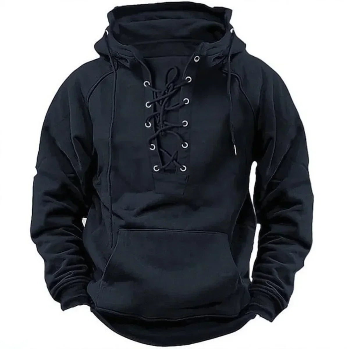 Dawson | Retro Lace-Up Outdoor Hoodie