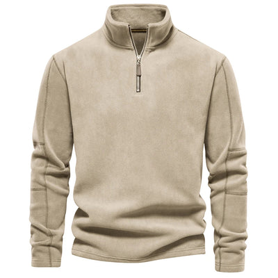 Hugh | Classic Half-Zip Sweater