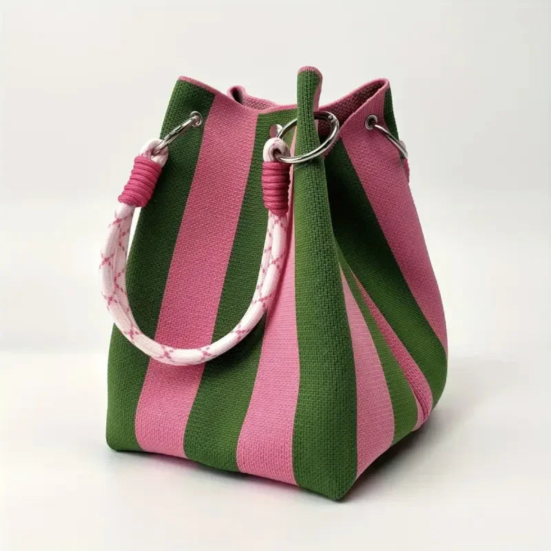 Nivean | Striped Statement Carryall