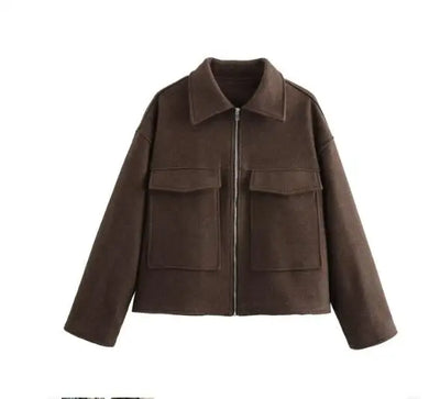 Dixiee | Zippered Casual Outerwear