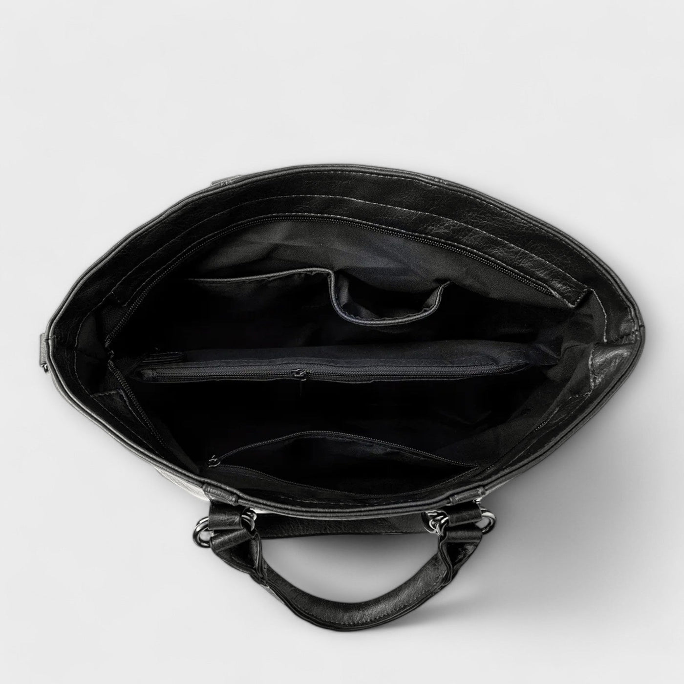 Huda | Large Leather Bag