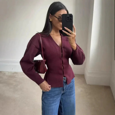 Imogen | Simpleknits Slim Jacket