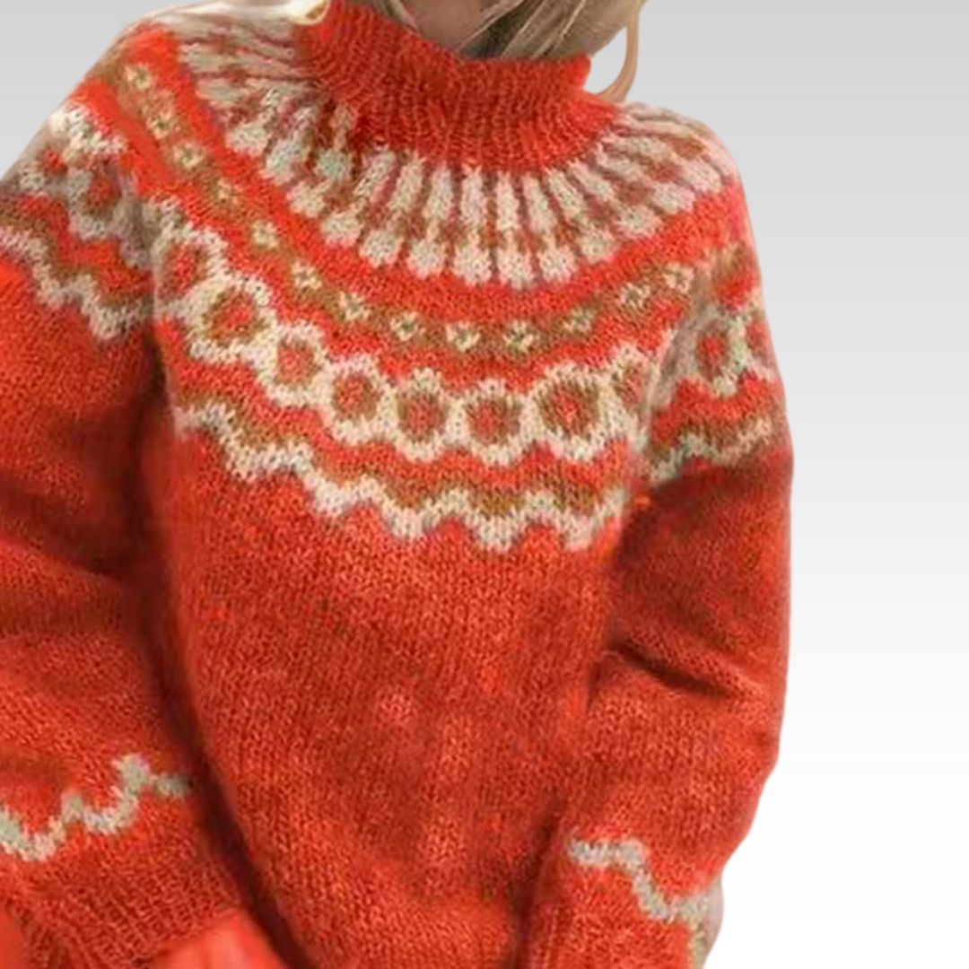 SYLVIA™|CHIC TURTLENECK SWEATER