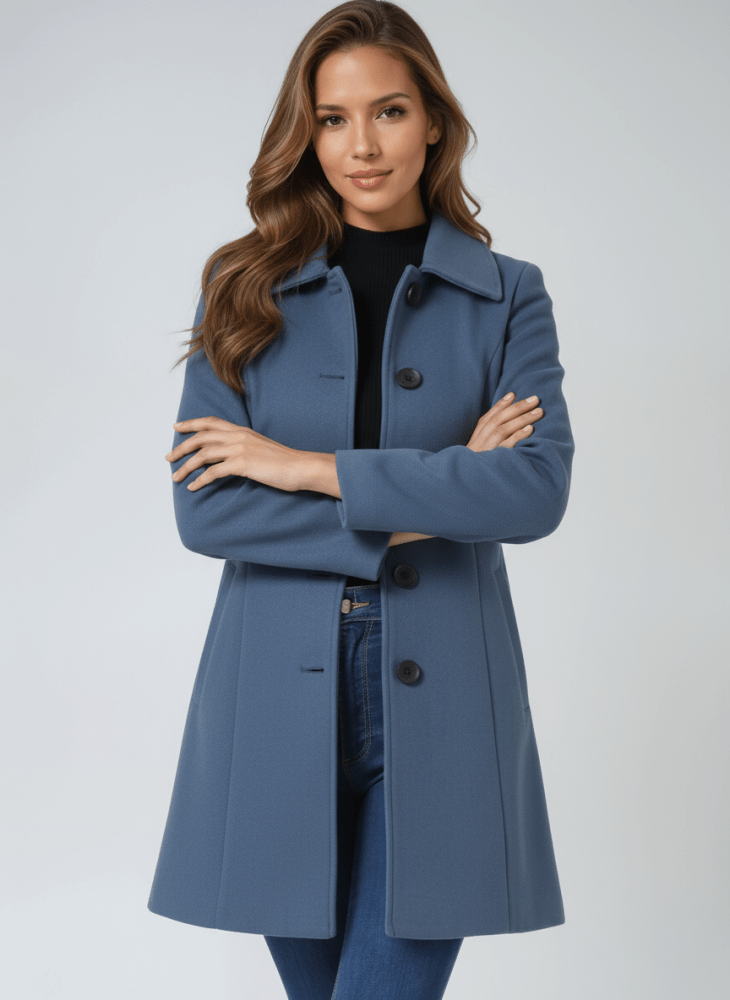 Stefenia | Winter Coat with Buttons