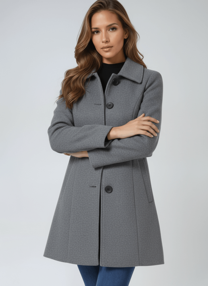 Stefenia | Winter Coat with Buttons