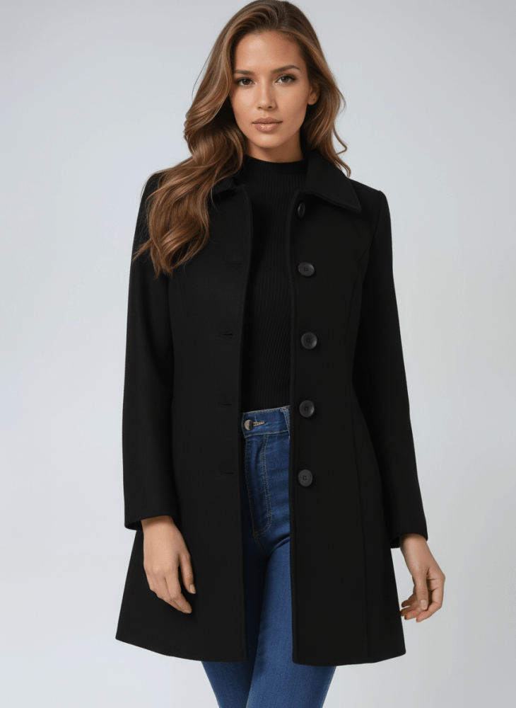 Stefenia | Winter Coat with Buttons