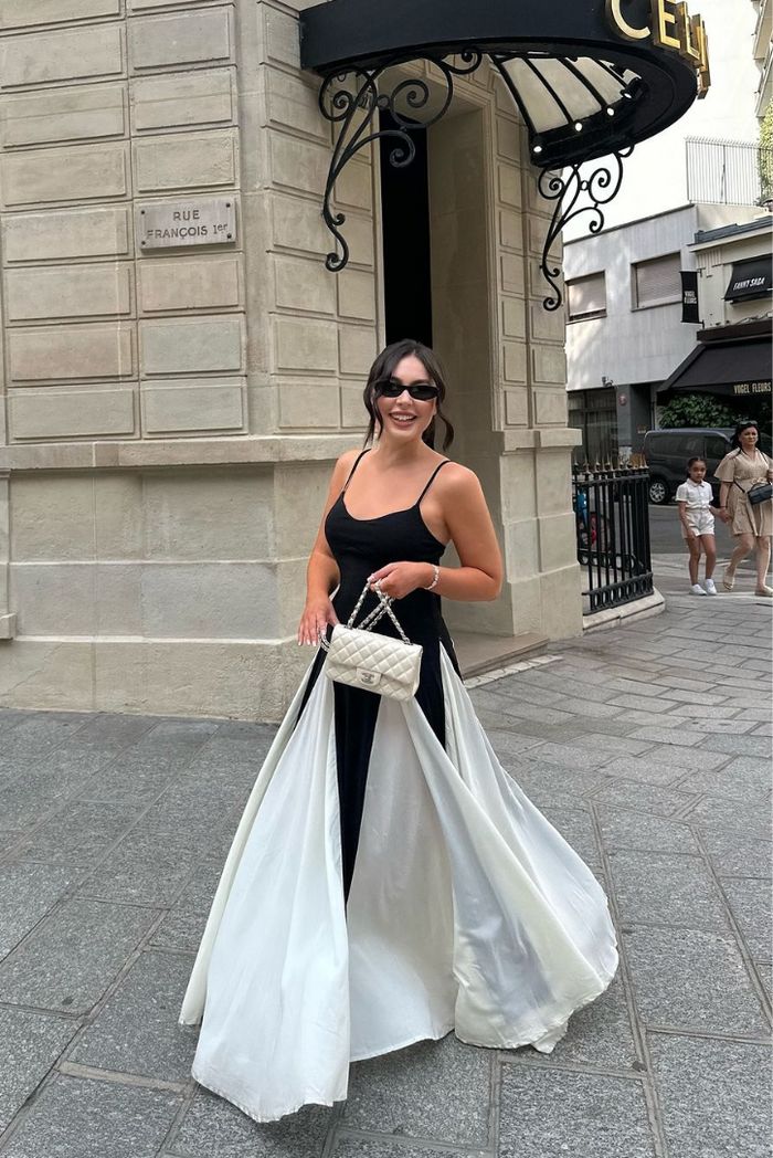 Leticia | Flowline Maxi Dress - Avery & Hart Boutique