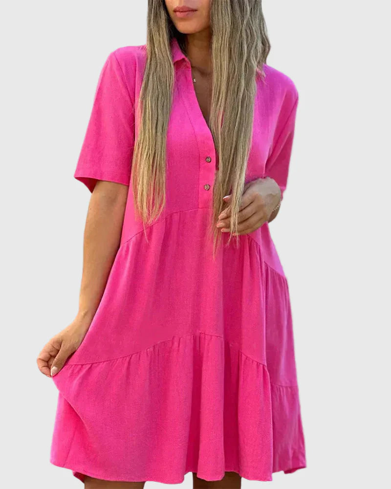 Ariana | Flowing Elegant Mini Dress