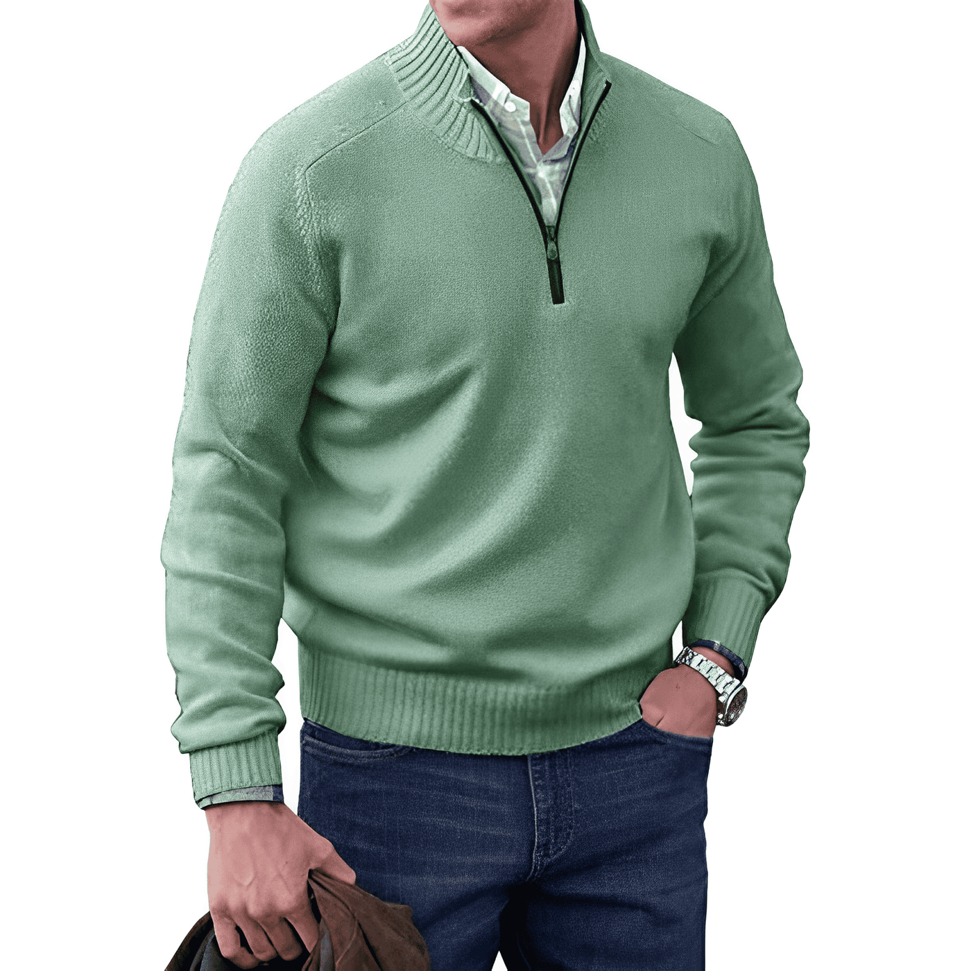 Brooks | Balanced Winter Zip Pullover