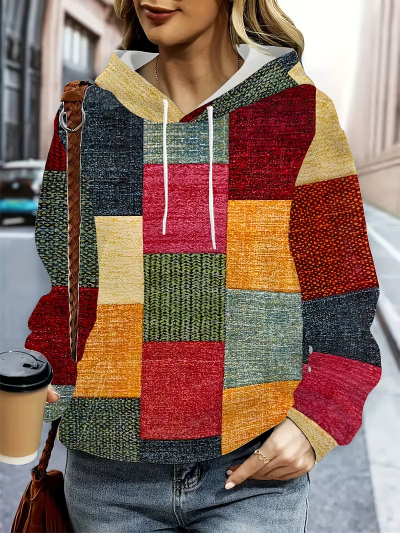 Nyara | Geometric Statement Sweatshirt