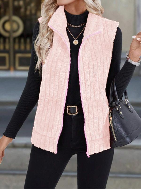 Grace | Cozy Zip Vest for Cooler Days