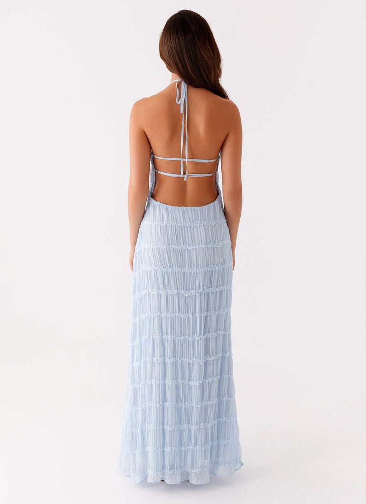 Darlene | Halter Neck Backless Dress - Avery & Hart Boutique