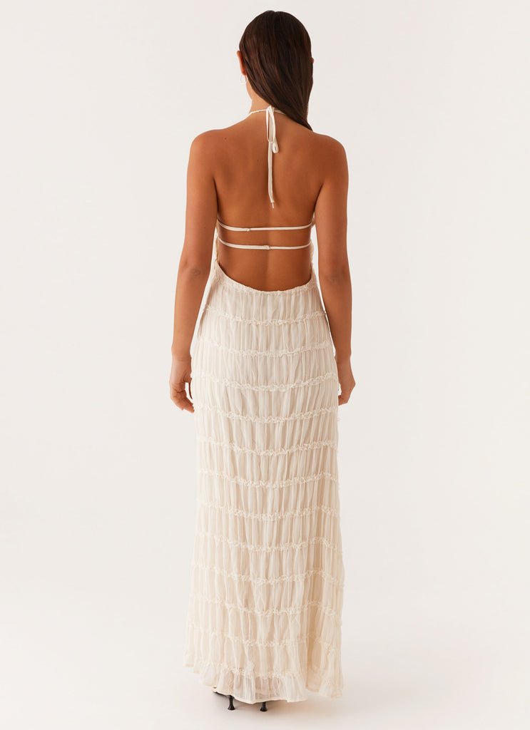 Darlene | Halter Neck Backless Dress - Avery & Hart Boutique