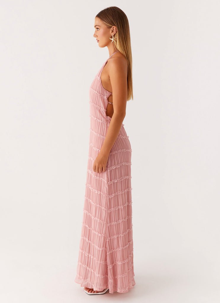 Darlene | Halter Neck Backless Dress - Avery & Hart Boutique