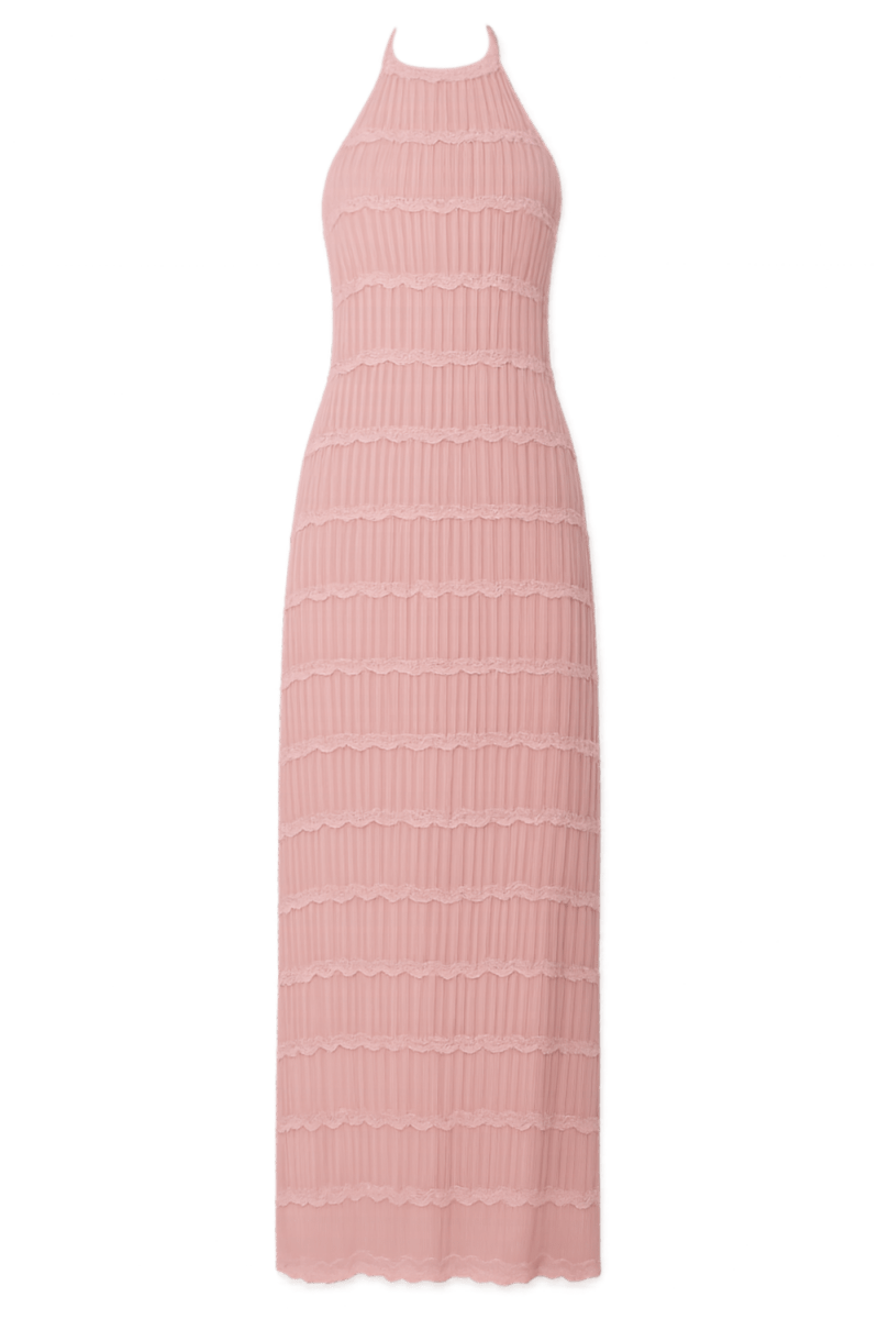 Darlene | Halter Neck Backless Dress - Avery & Hart Boutique