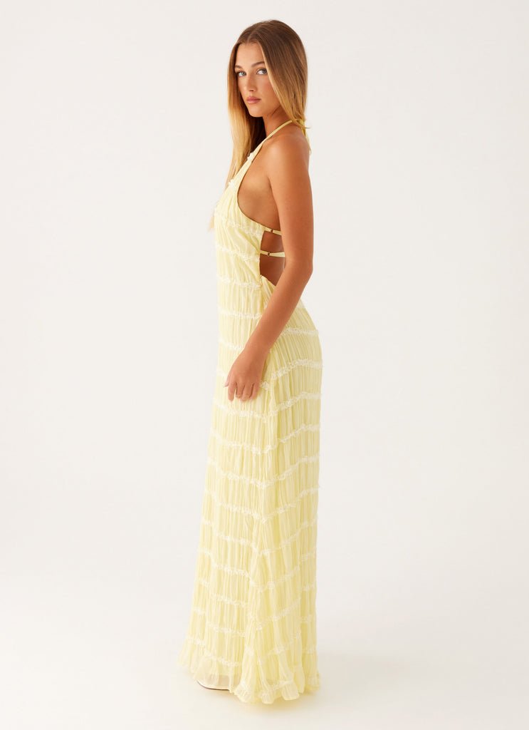 Darlene | Halter Neck Backless Dress - Avery & Hart Boutique