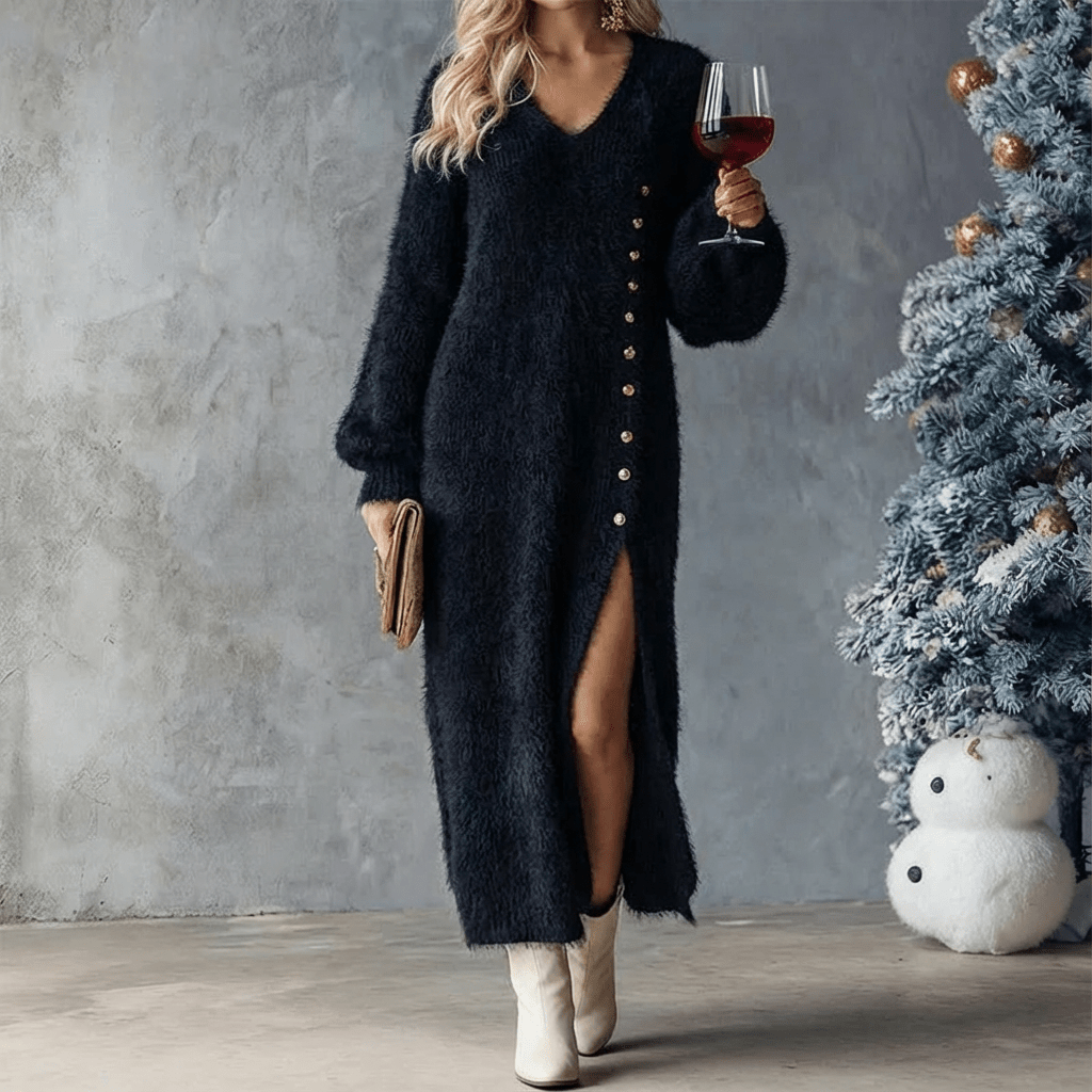 Brielle | Holiday Lounge Dress