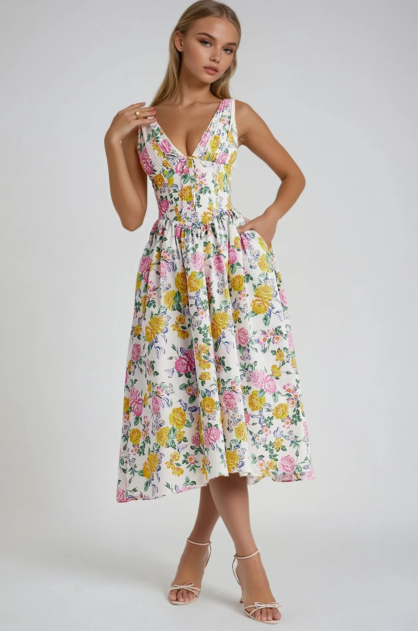 Aylin | Refined Bloom Dress - Avery & Hart Boutique