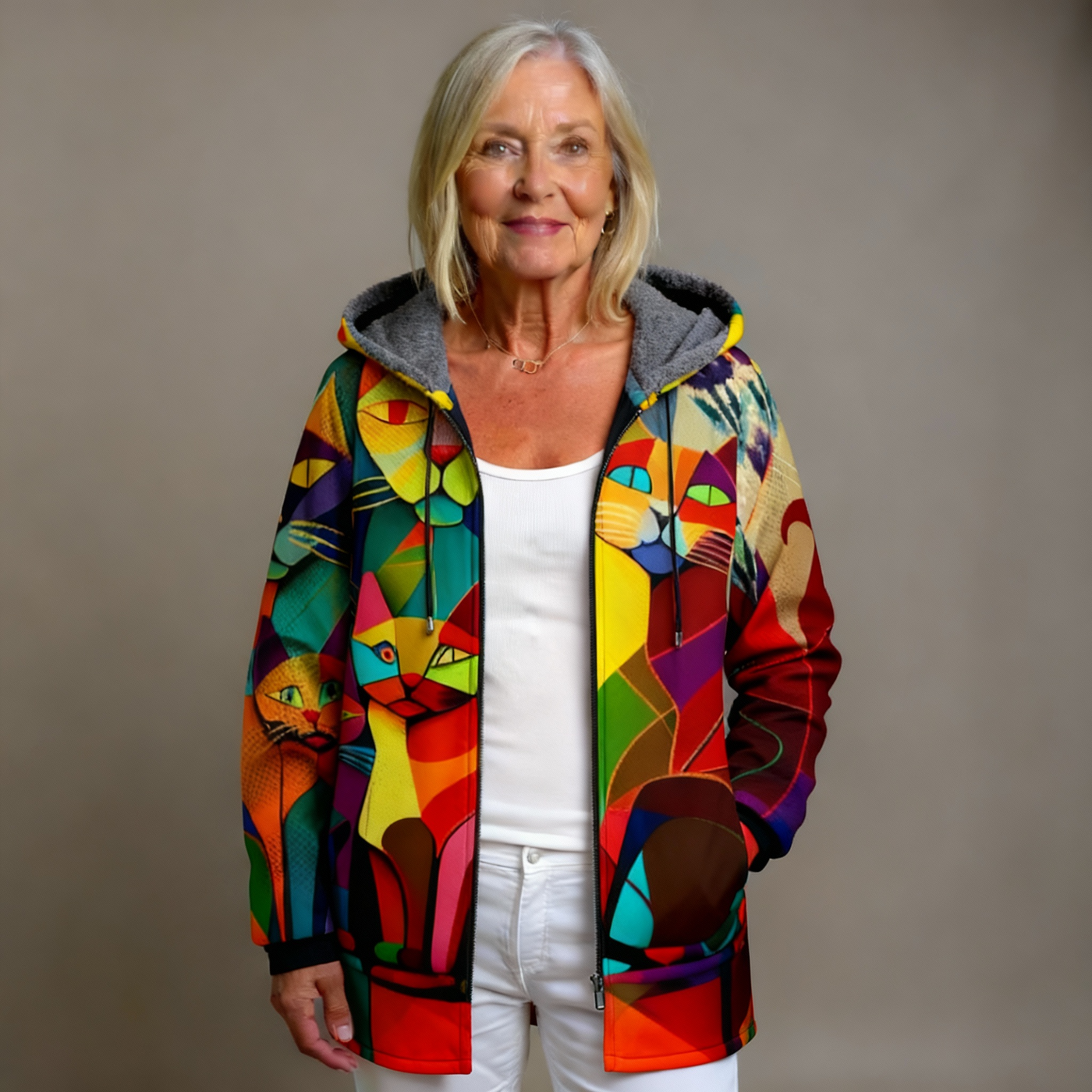 Elandra™ | Luxurious Artistic Cardigan