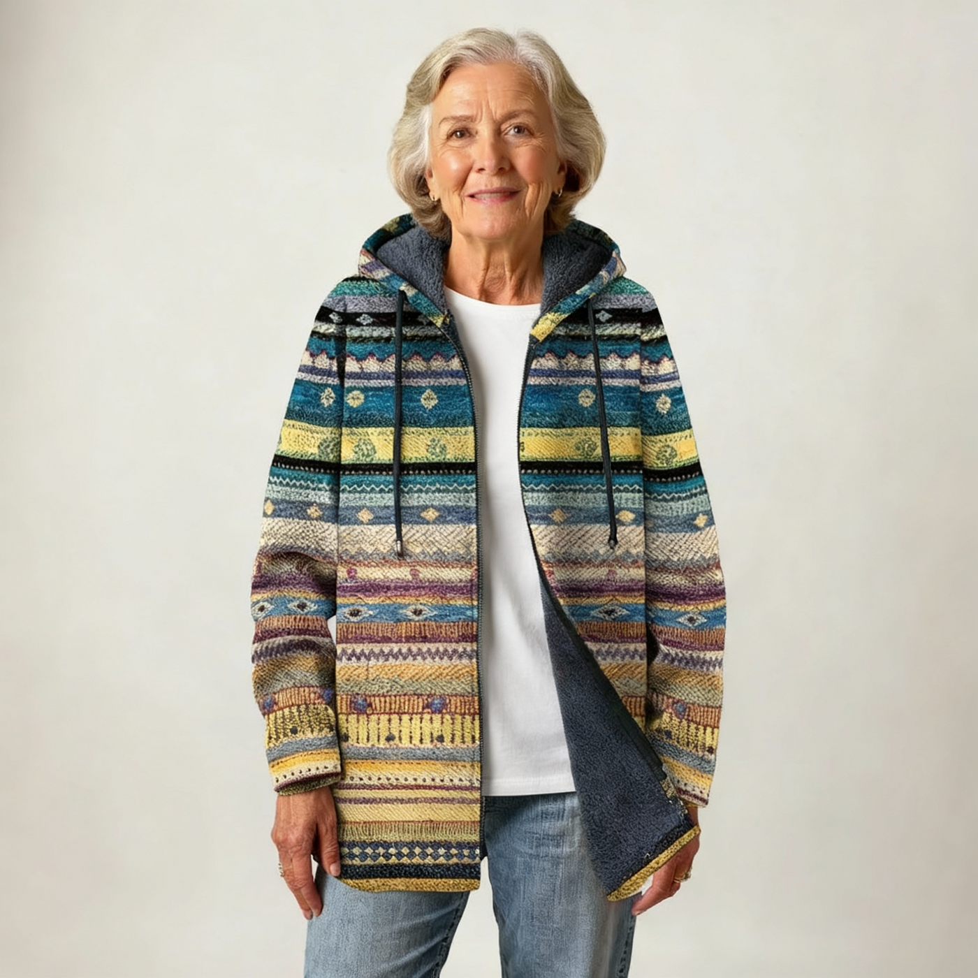 Annet™ | Luxurious Cardigan Inspired by Art