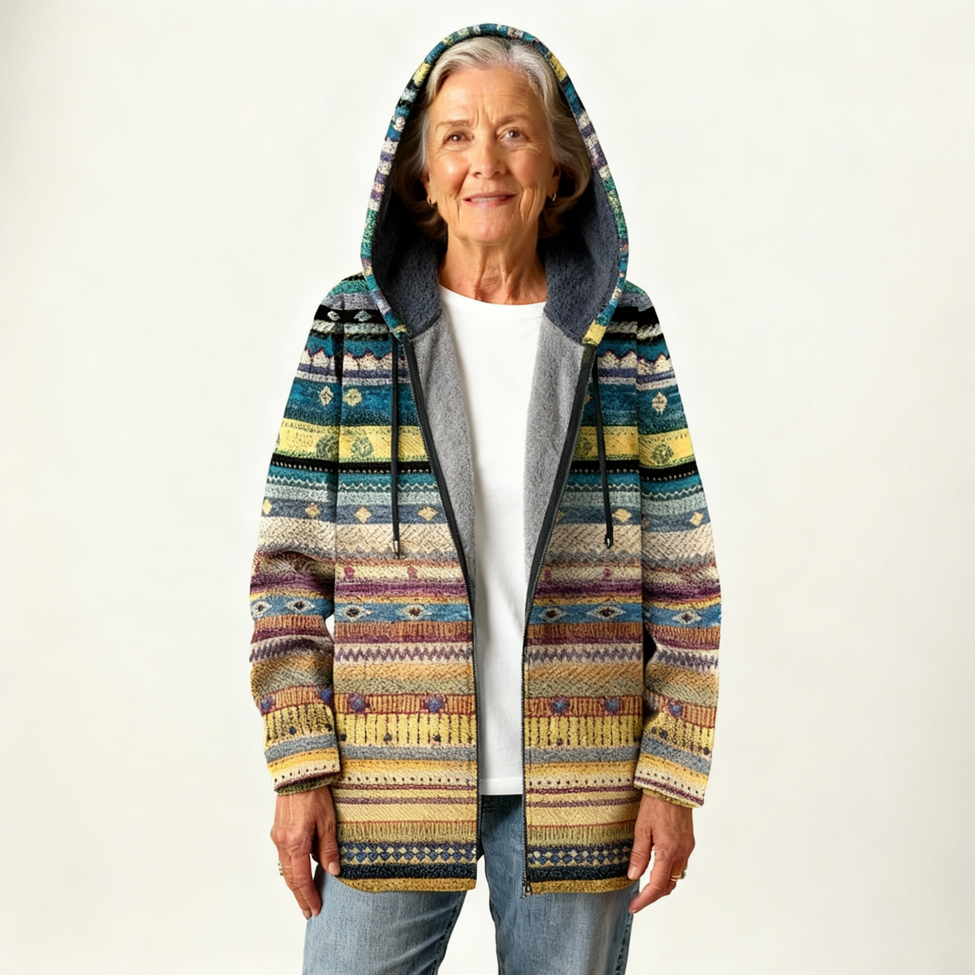 Annet™ | Luxurious Cardigan Inspired by Art