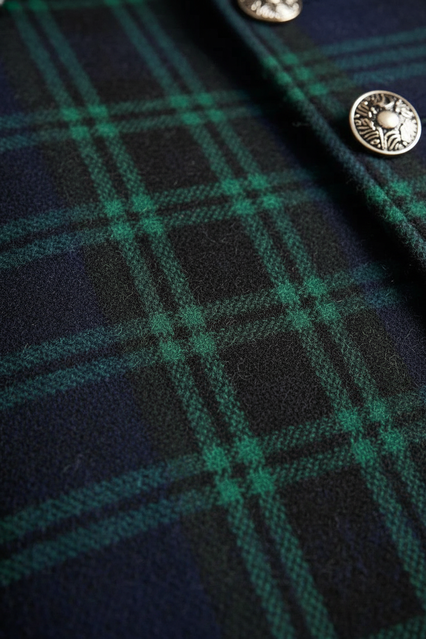 Rebecca | Timeless Plaid Elegant Coat