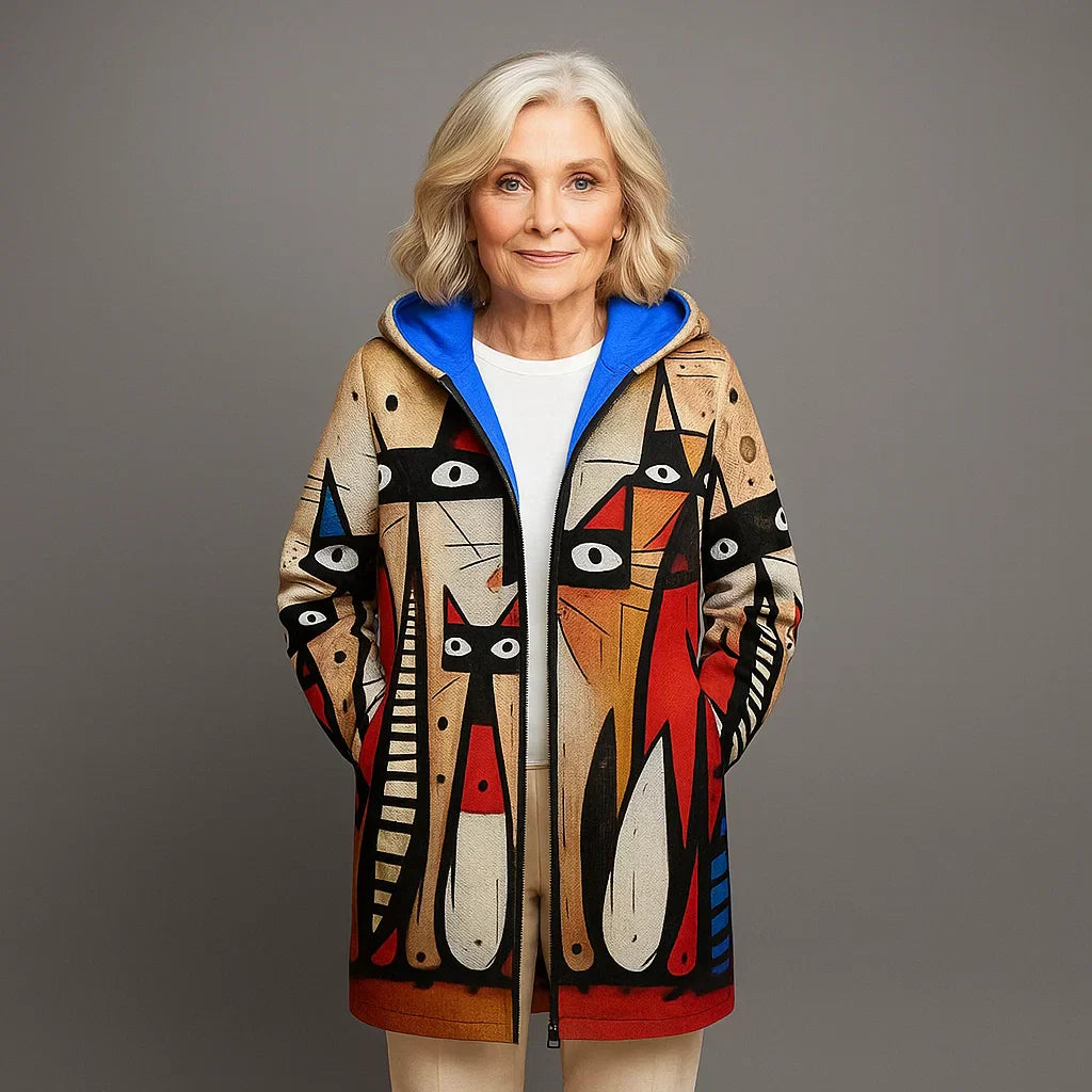 Kiara™ | Luxurious Cardigan with Artistic Inspiration